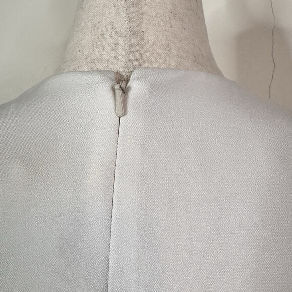 Roksanda White Statement Balloon Sleeve Dress Size 2 NWT Elegant Minimalist - Picture 11 of 15